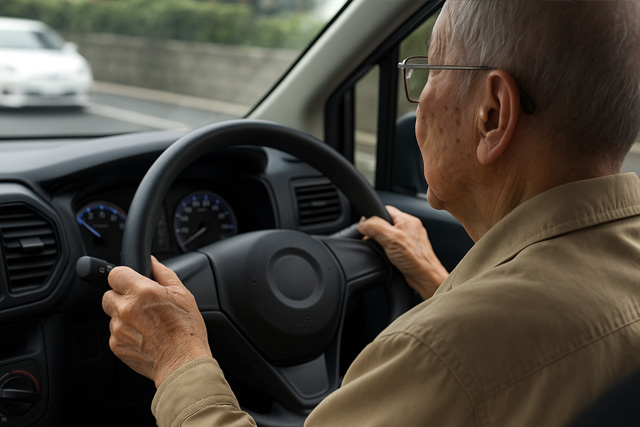 高齢運転者のイメージ